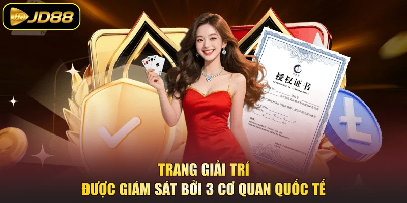 Trang giải trí được giám sát bởi 3 cơ quan quốc tế